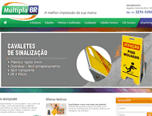 Tablet Screenshot of multiplabr.com.br